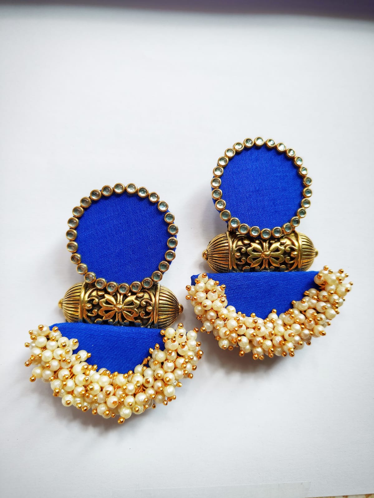 Shivanya Blue Earrings