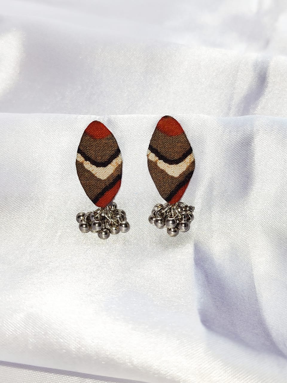 Mishti Ajrakh Earrings