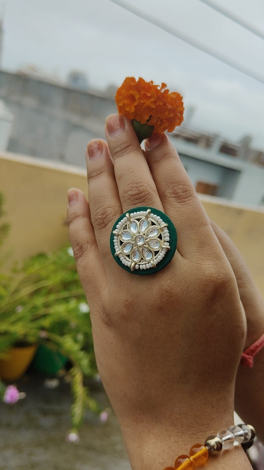 Green Noor Ring