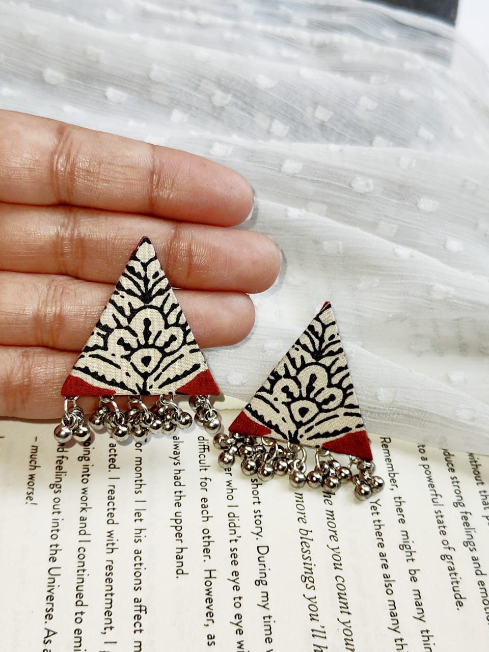 Ahana Brown Earrings