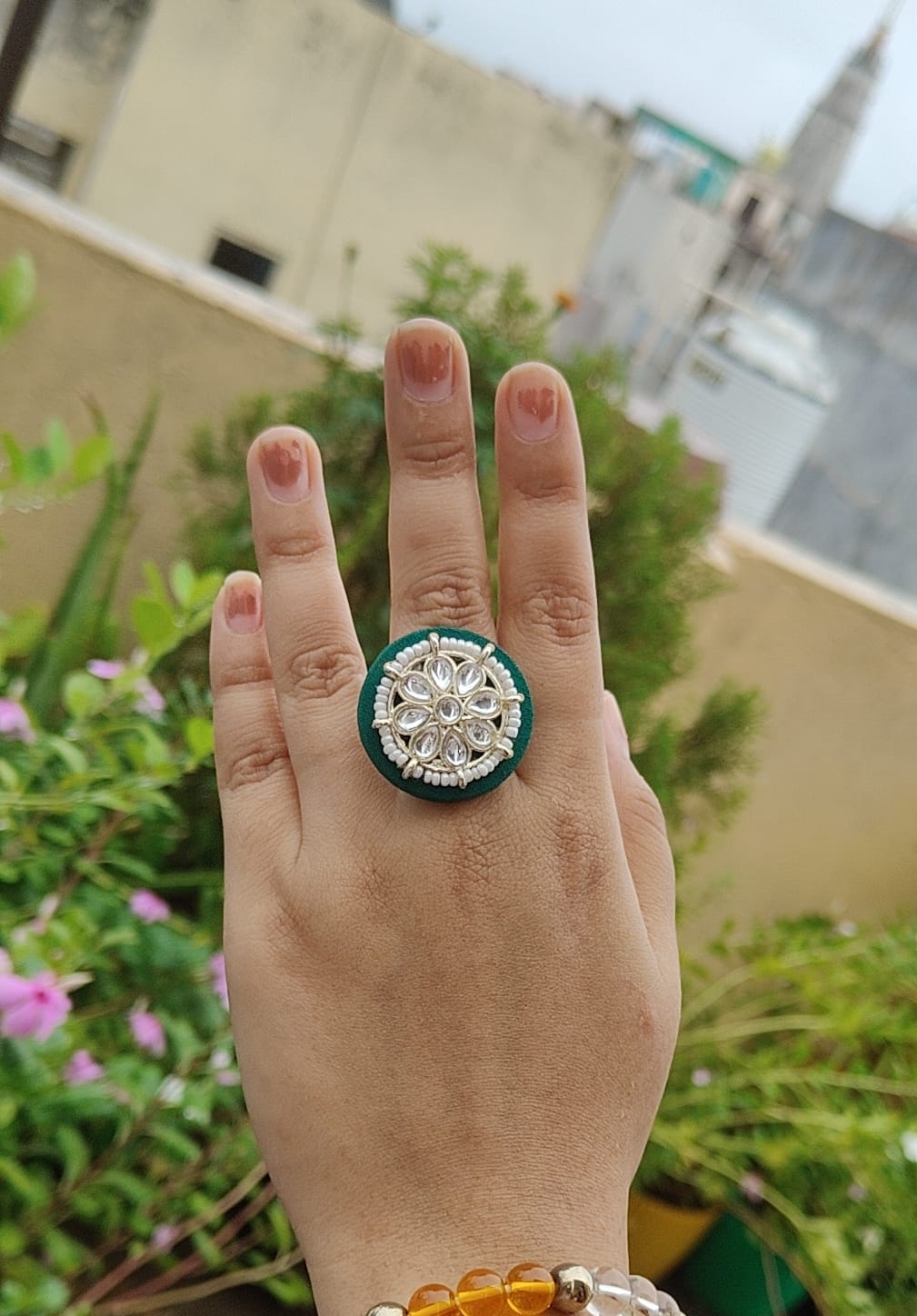 Green Noor Ring