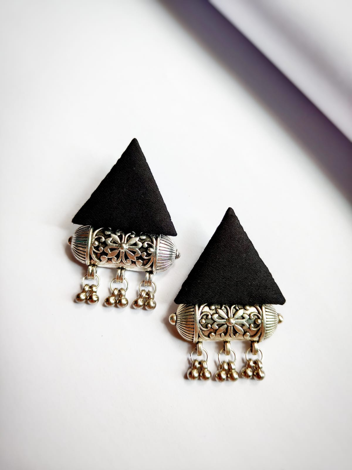 Trisha Blue Handmade Earrings