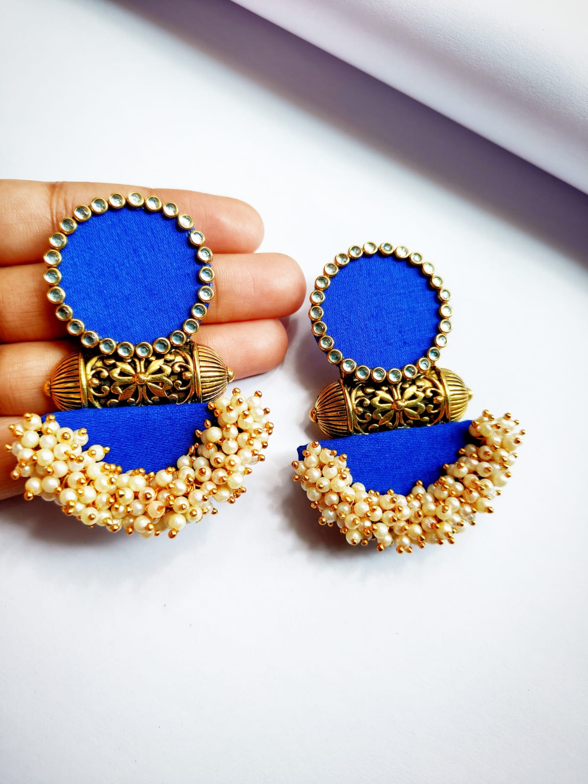 Shivanya Blue Earrings